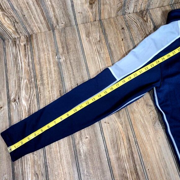 Notre Dame Fighting Irish Under Armour Sideline 1/4 Zip Lightweight Navy Logo Sm - Picture 7 of 9